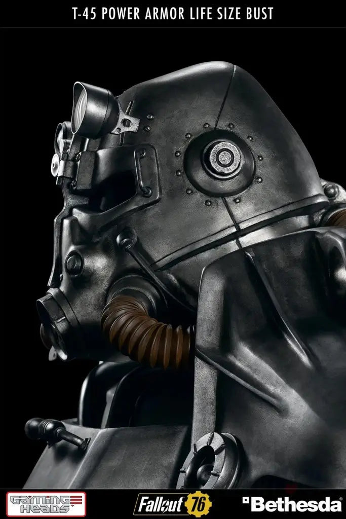 Gaming Heads - T-45 Power Armor Life Size Bust - GeekLoveph
