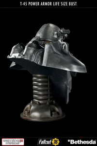 Gaming Heads - T-45 Power Armor Life Size Bust - GeekLoveph