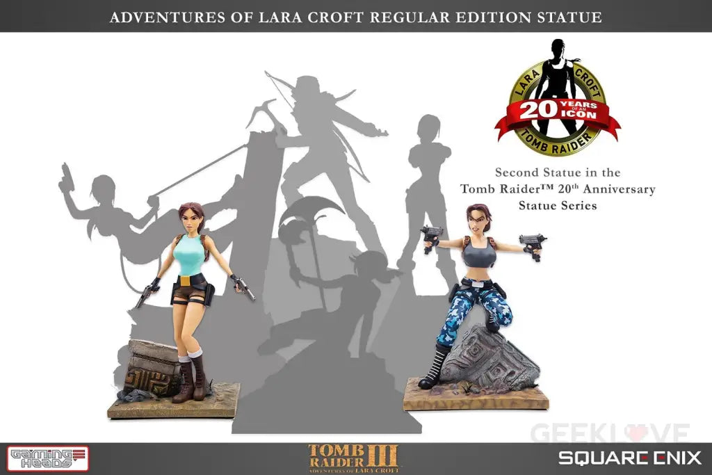 Gaming Heads - Tomb Raider III: Adventures of Lara Croft - GeekLoveph