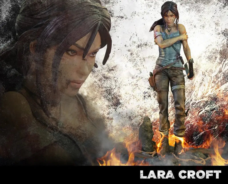 Gaming Heads - Tomb Raider: Lara Croft Survivor Statue
