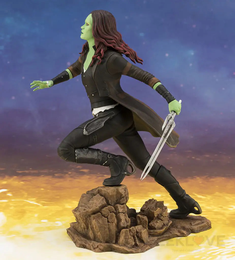 GAMORA INFINITY WAR MOVIE ARTFX+ STATUE - GeekLoveph