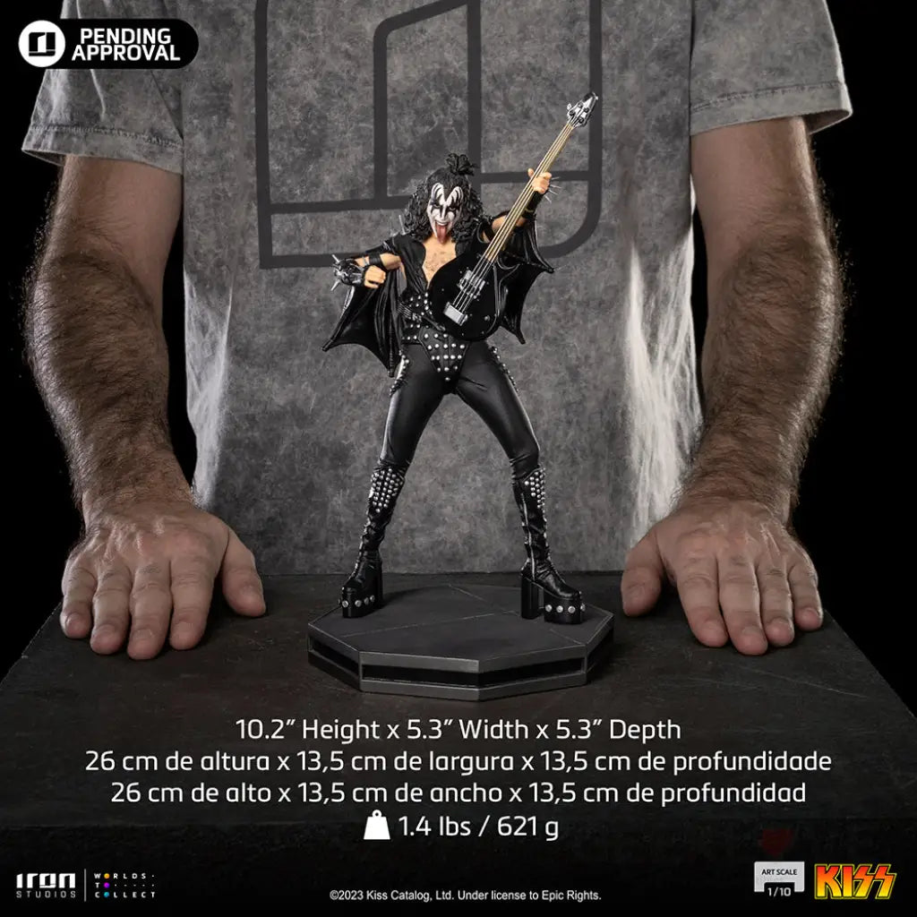 Gene Simmons Kiss Art Scale 1/10 Figure