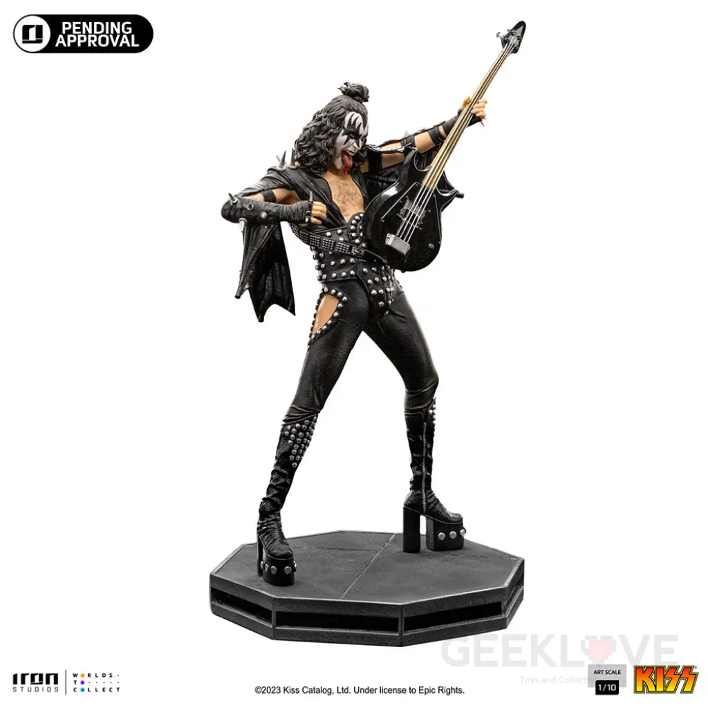 Gene Simmons Kiss Art Scale 1/10 Figure