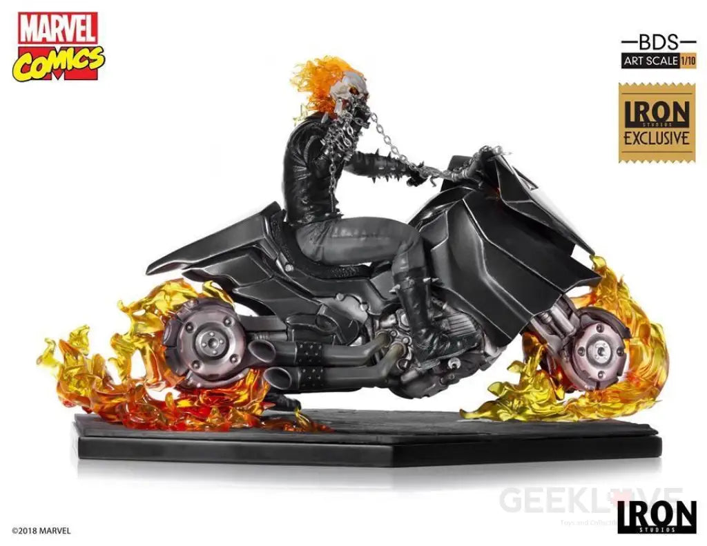 Ghost Rider Marvel Comics 1/10 Art Scale Deluxe Exclusive - GeekLoveph