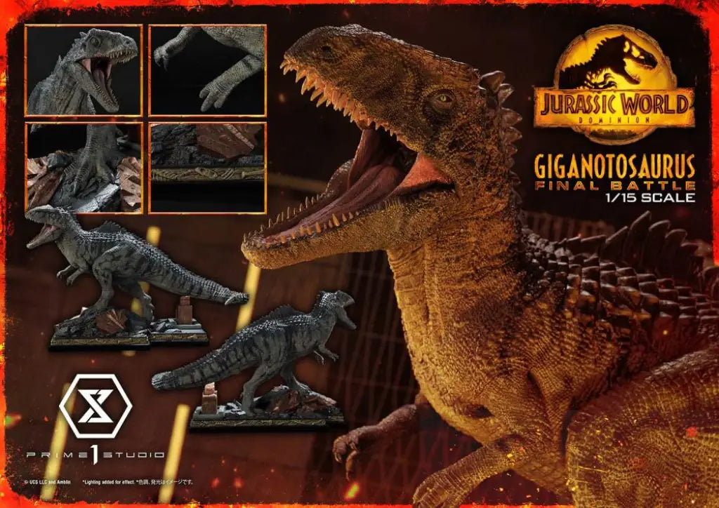 Giganotosaurus Final Battle Bonus Version (Jurassic World Dominion) Scale Figure