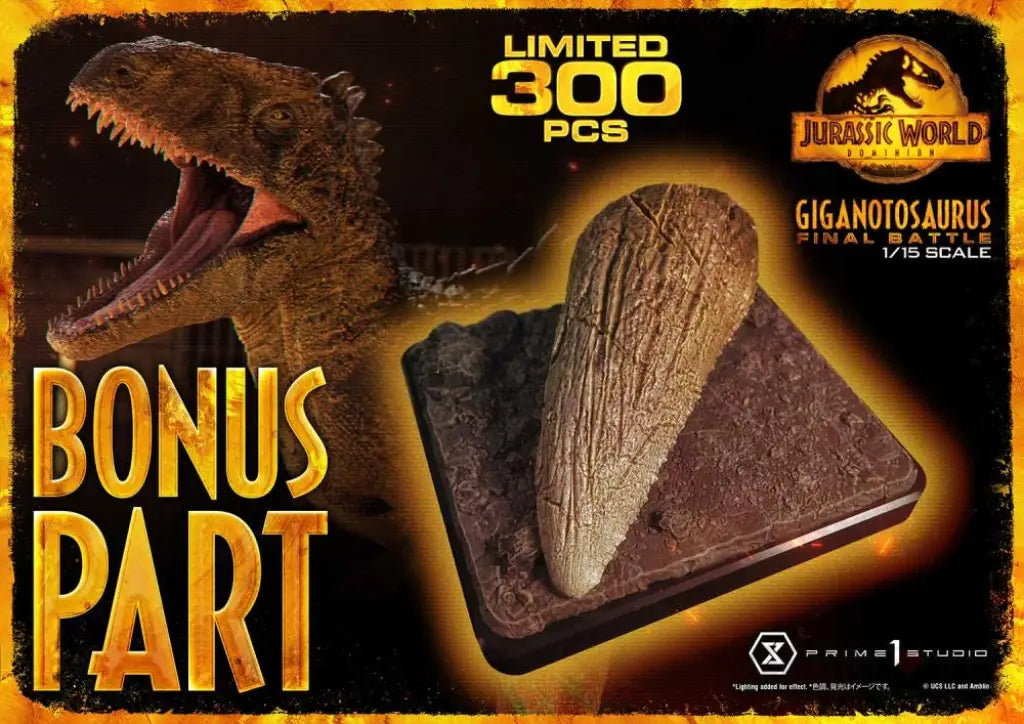 Giganotosaurus Final Battle Bonus Version (Jurassic World Dominion) Scale Figure