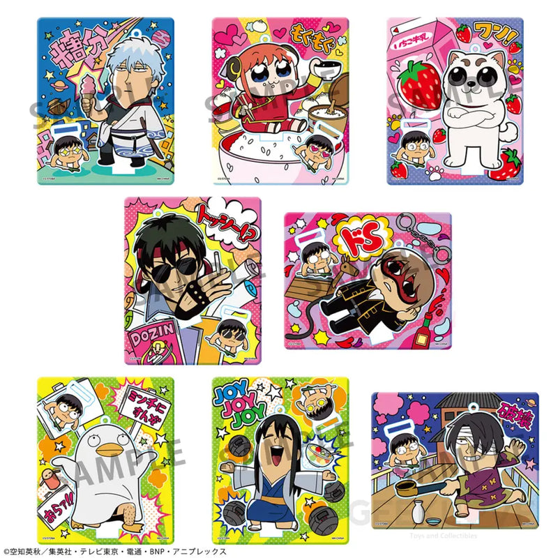 Gintama x Okawabukubu Gintama Oshanti Acrylic Mascot (Repeat) (box of 8)