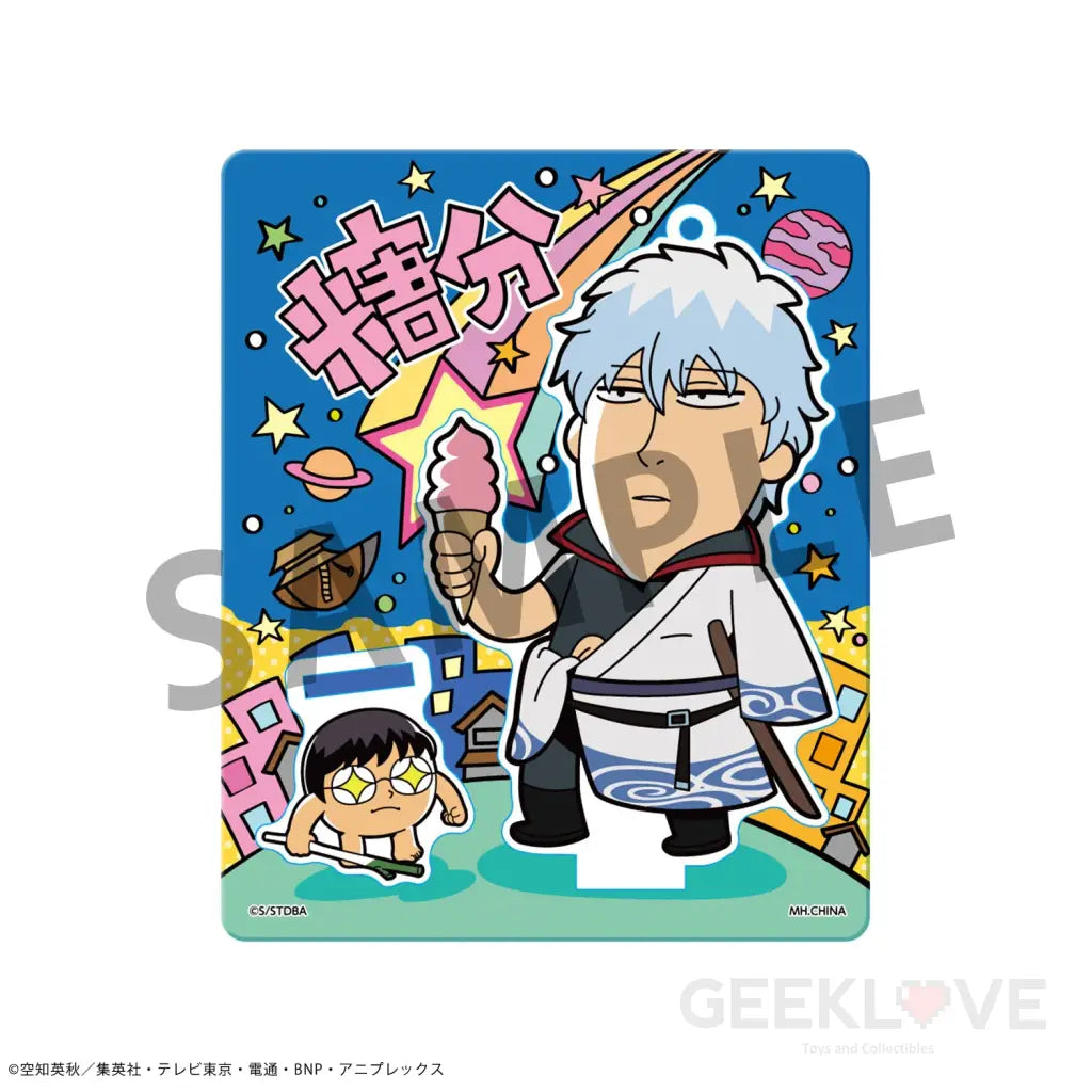 Gintama X Okawabukubu Oshanti Acrylic Mascot (Repeat) (Box Of 8) Rubber