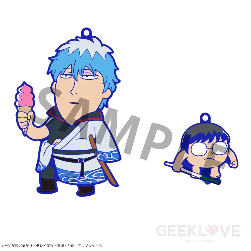 Gintama X Okawabukubu Oshanti Rubber Mascot (Repeat) (Box Of 8)