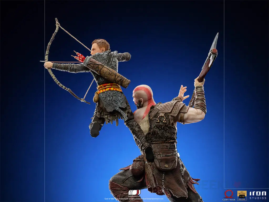 God Of War Bds Kratos & Atreus 1/10 Art Scale Statue Preorder