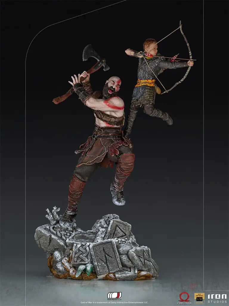 God Of War Bds Kratos & Atreus 1/10 Art Scale Statue Preorder