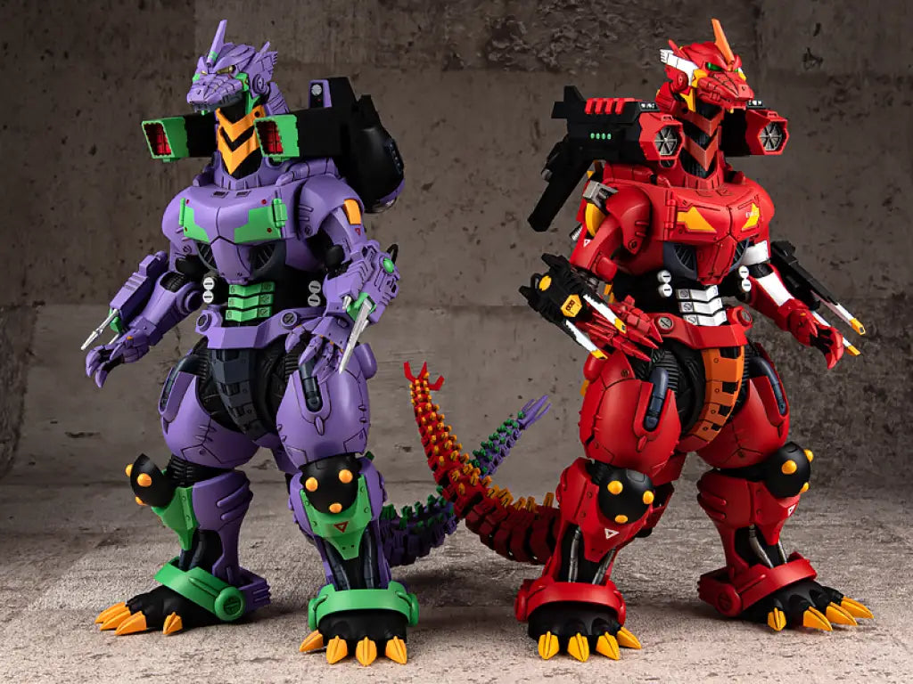 Godzilla vs. Evangelion Mechagodzilla (Type-3 Kiryu EVA Unit-02 Color Ver.) - GeekLoveph