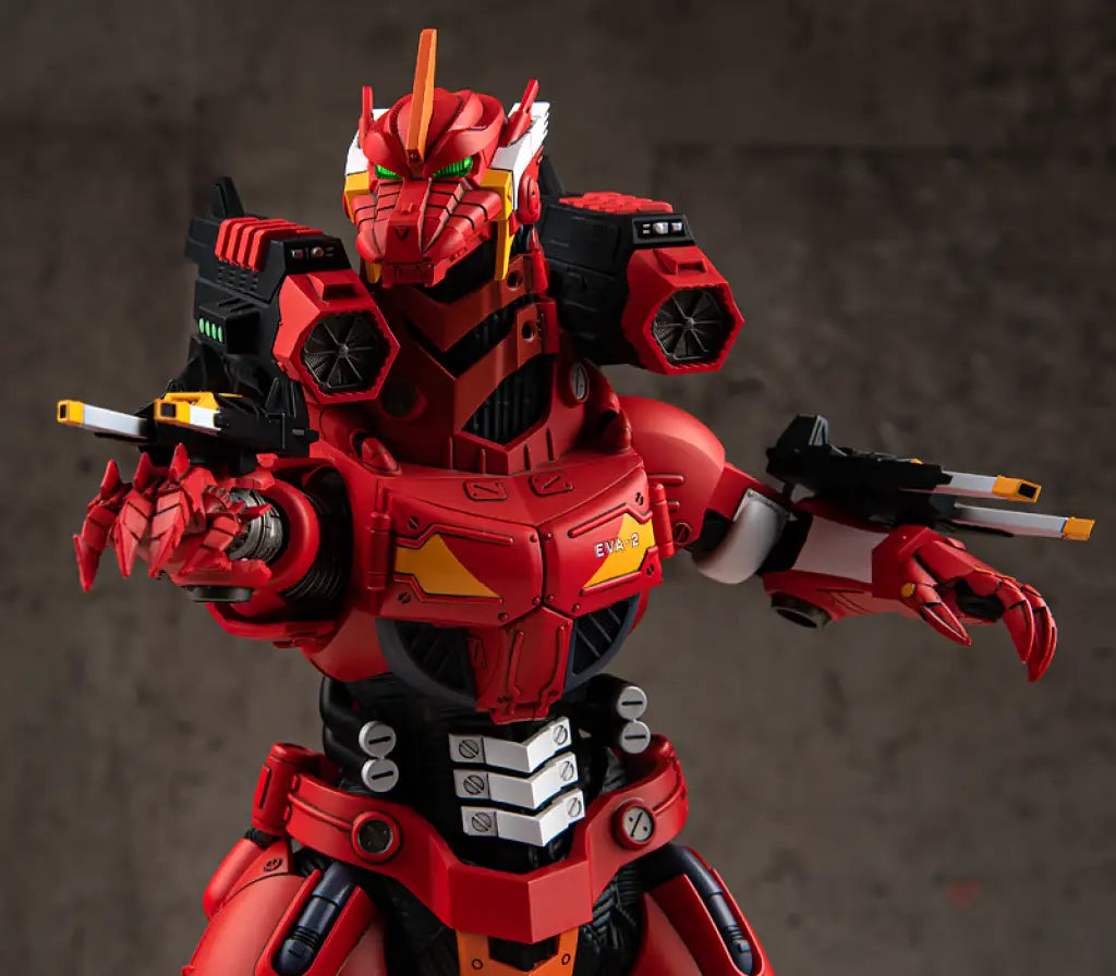 Godzilla vs. Evangelion Mechagodzilla (Type-3 Kiryu EVA Unit-02 Color Ver.) - GeekLoveph