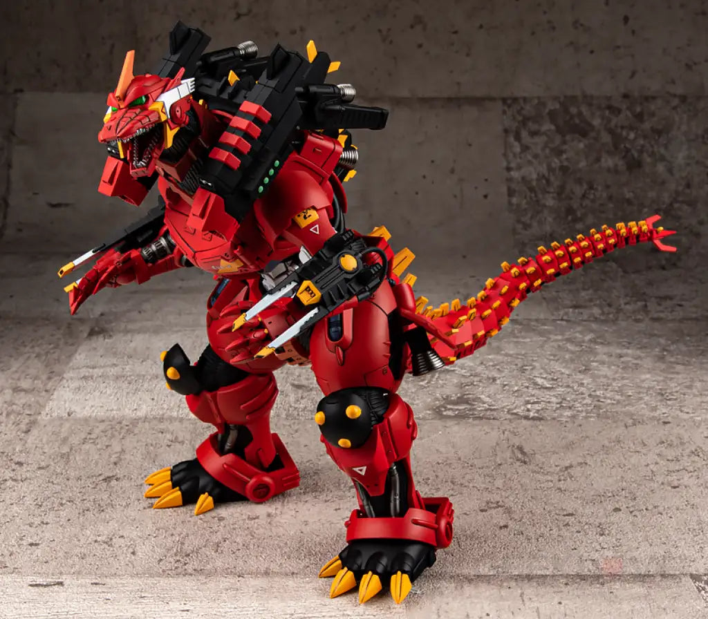 Godzilla vs. Evangelion Mechagodzilla (Type-3 Kiryu EVA Unit-02 Color Ver.) - GeekLoveph