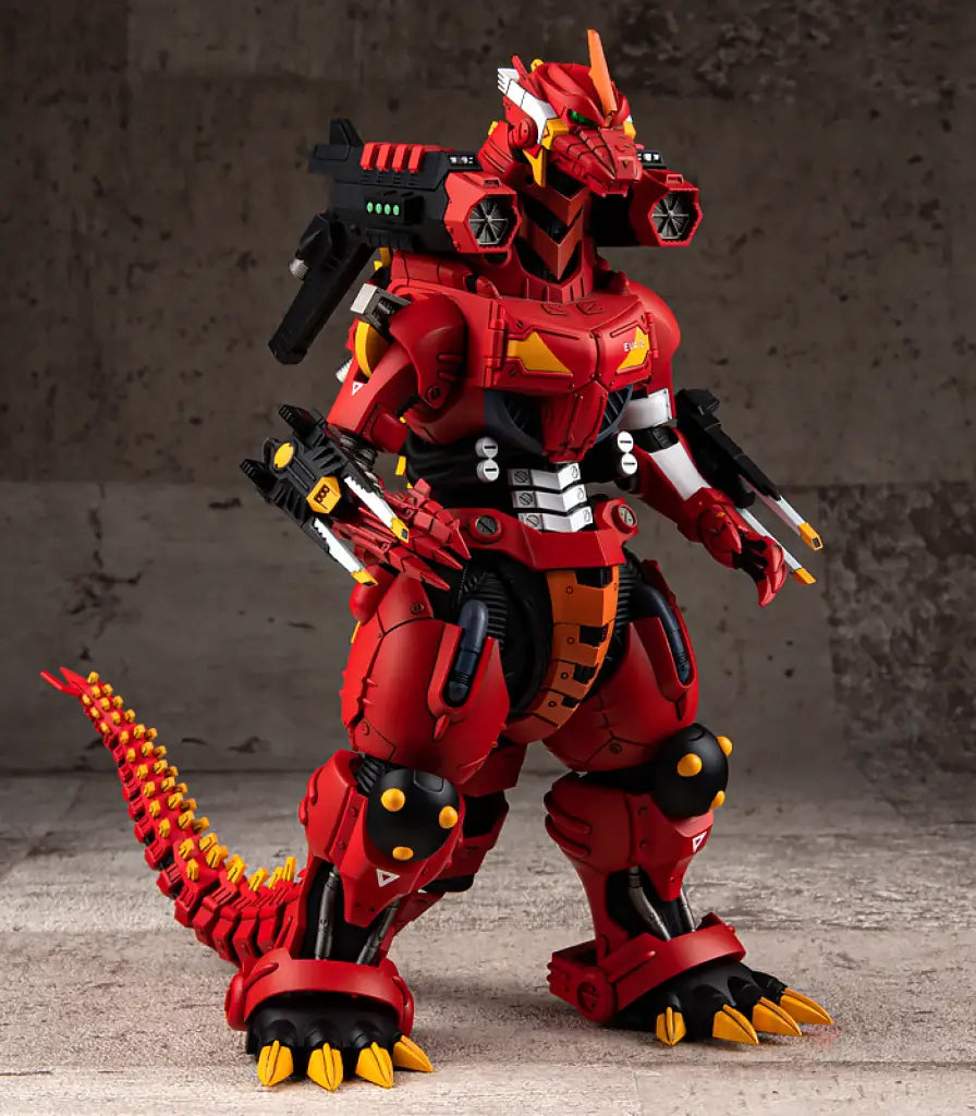 Godzilla vs. Evangelion Mechagodzilla (Type-3 Kiryu EVA Unit-02 Color Ver.) - GeekLoveph