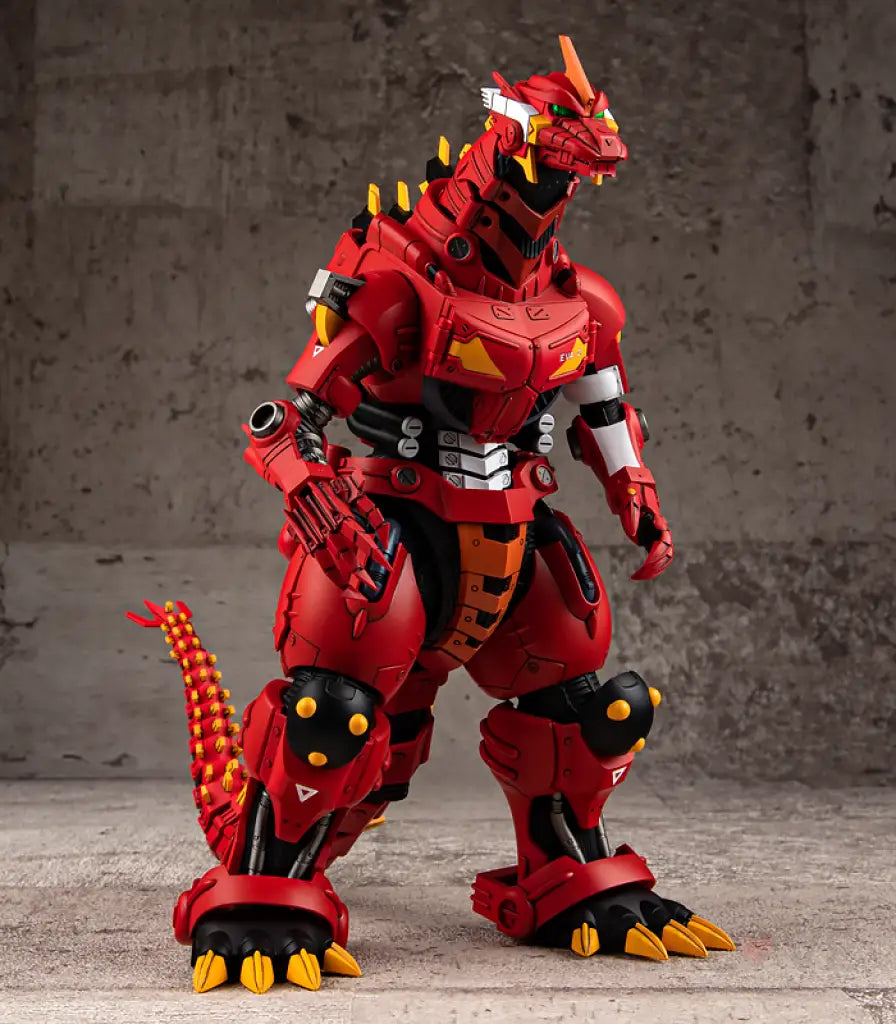 Godzilla vs. Evangelion Mechagodzilla (Type-3 Kiryu EVA Unit-02 Color Ver.) - GeekLoveph