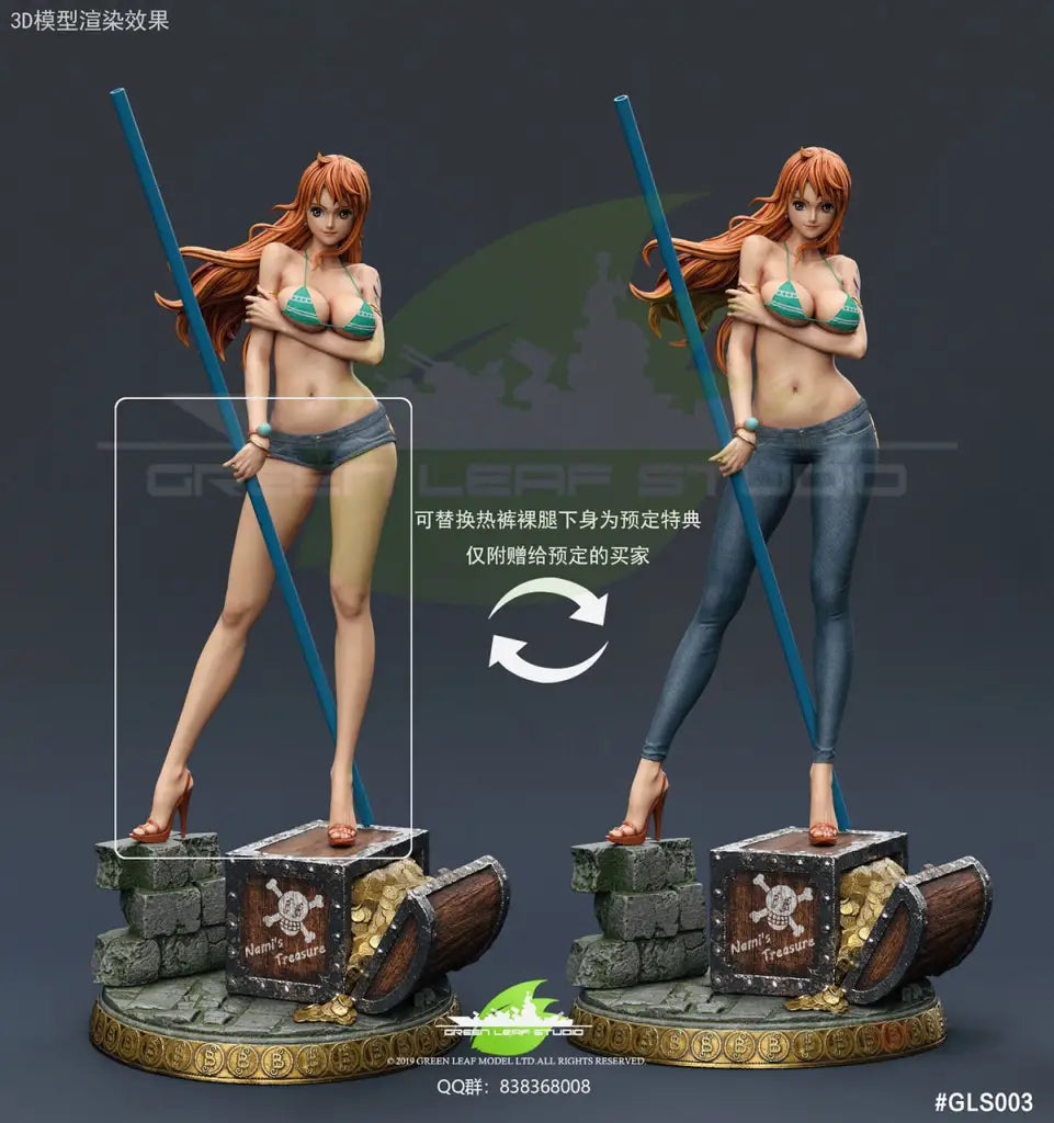 Green Leaf Studio: 1/4 Nami's treasure - GeekLoveph