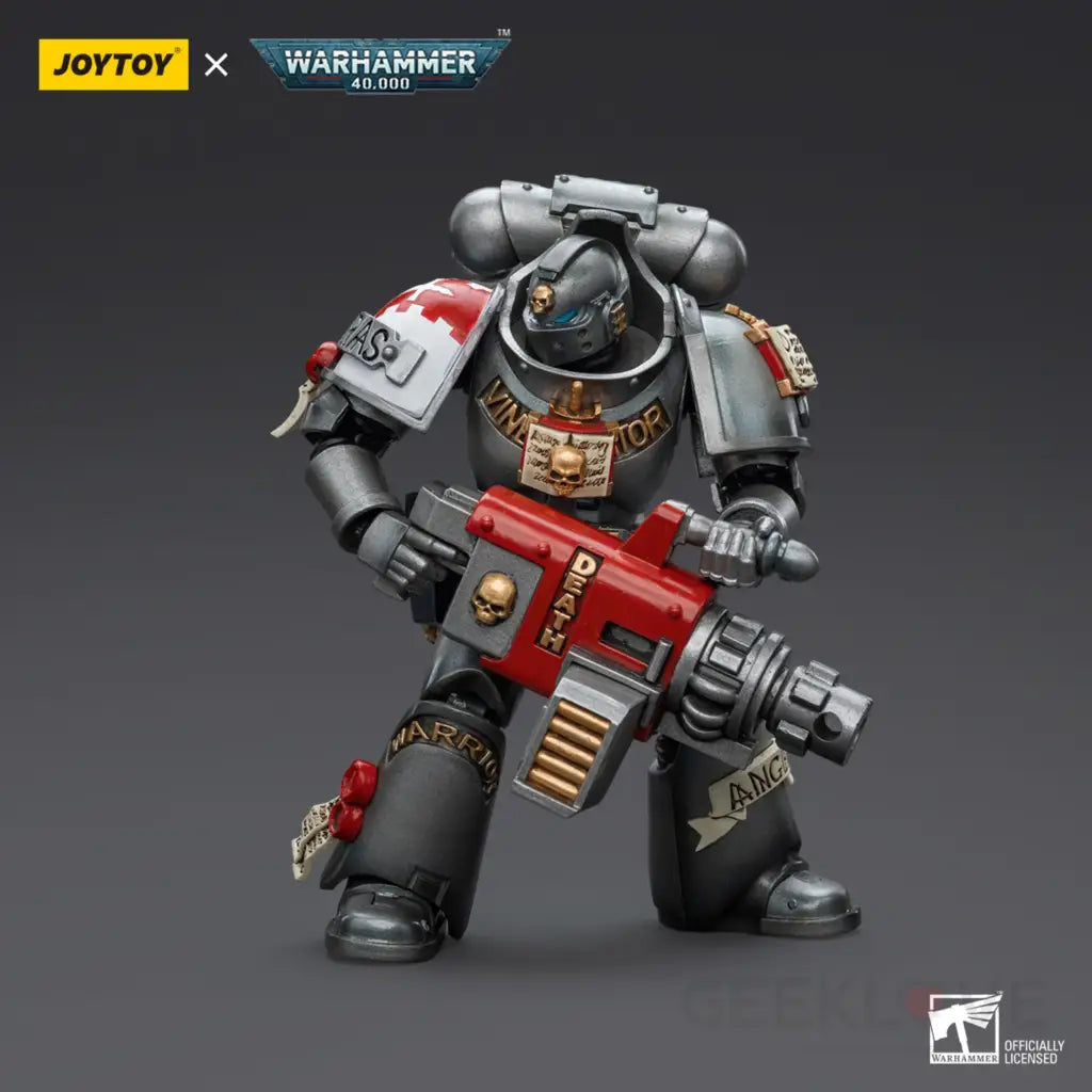 Grey Knights Strike Squad Knight With Psycannon Action Figure
