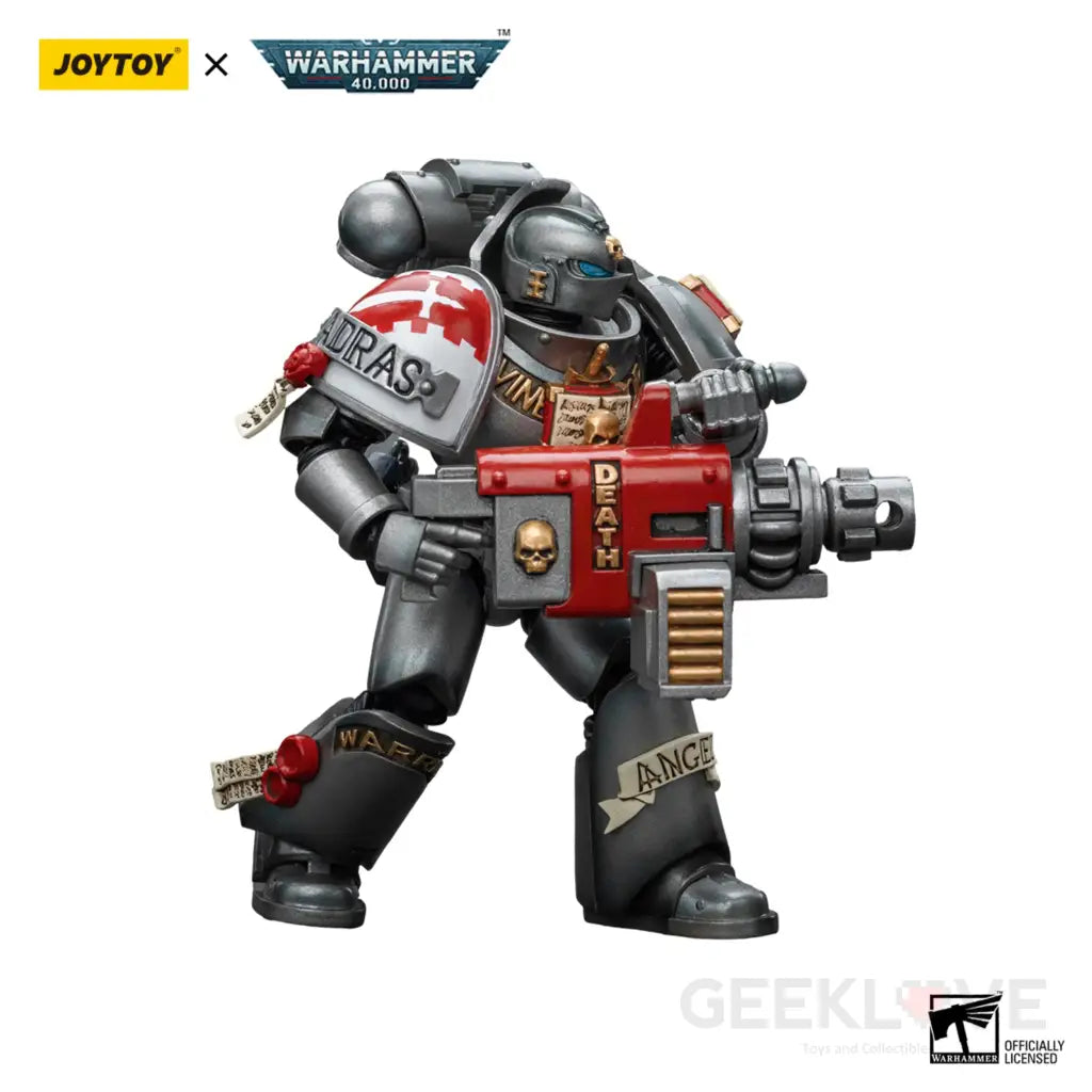 Grey Knights Strike Squad Knight With Psycannon Action Figure