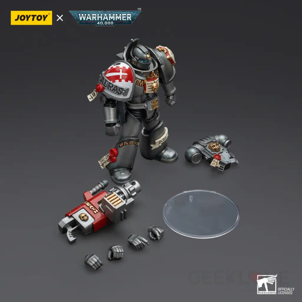 Grey Knights Strike Squad Knight With Psycannon Action Figure