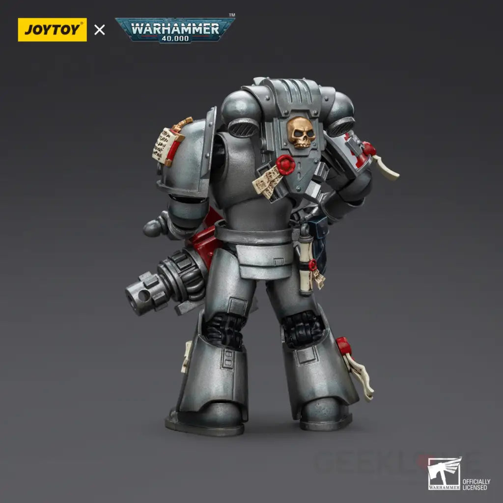 Grey Knights Strike Squad Knight With Psycannon Action Figure