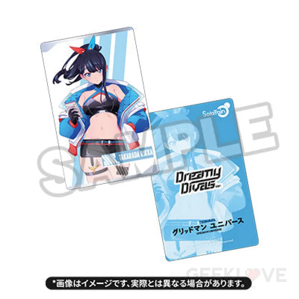 Gridman Universe Rikka Takarada Dreamy Divas Ver. Plushie Set Scale Figure