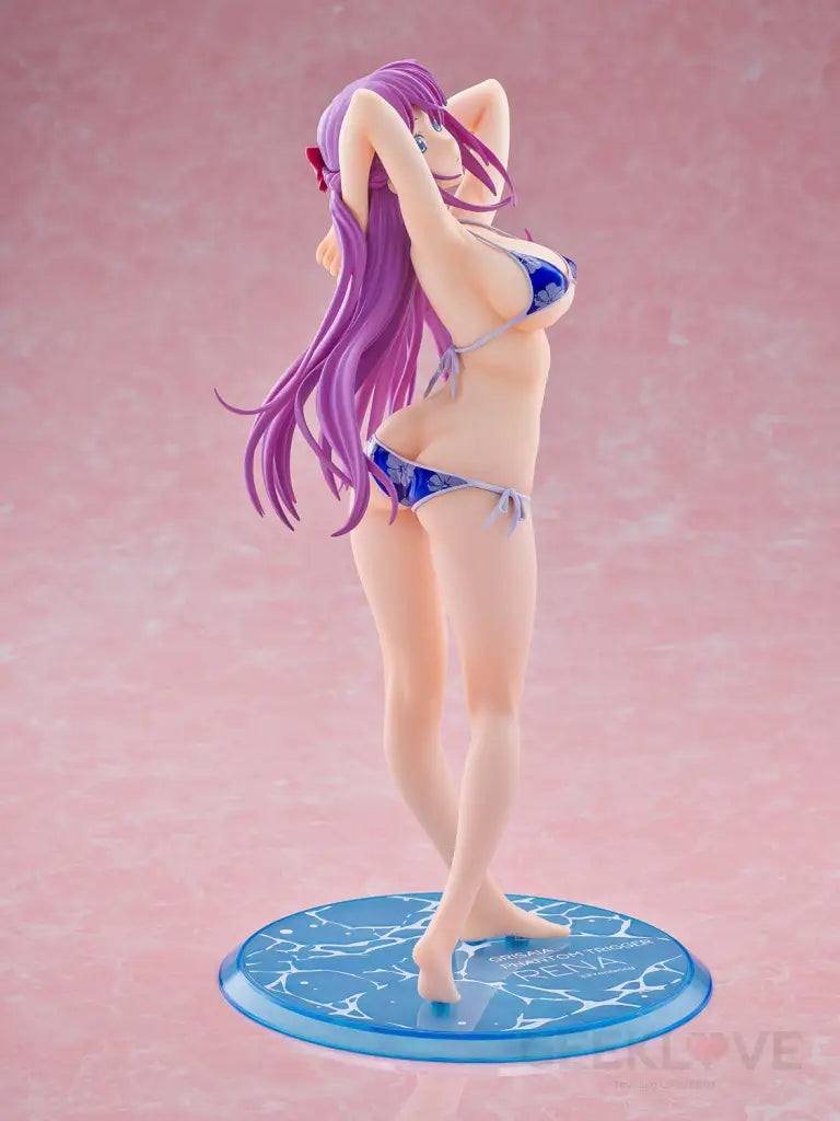 Grisaia: Phantom Trigger Grisaiaphantom Trigger Rena (Rena Fukami) Metallic Blue Ver. Scale Figure