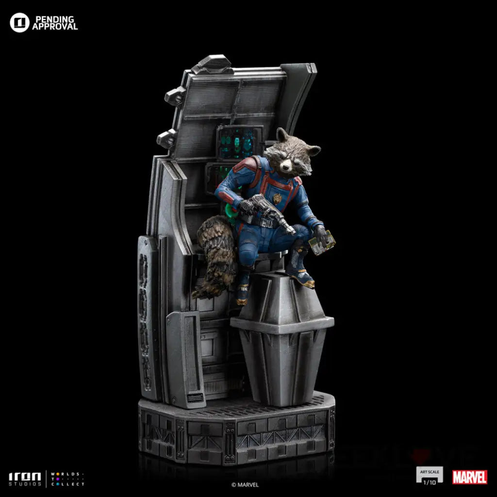 Guardians Of The Galaxy 3 - Rocket Raccoon 1/10 Art Scale Statue Figure