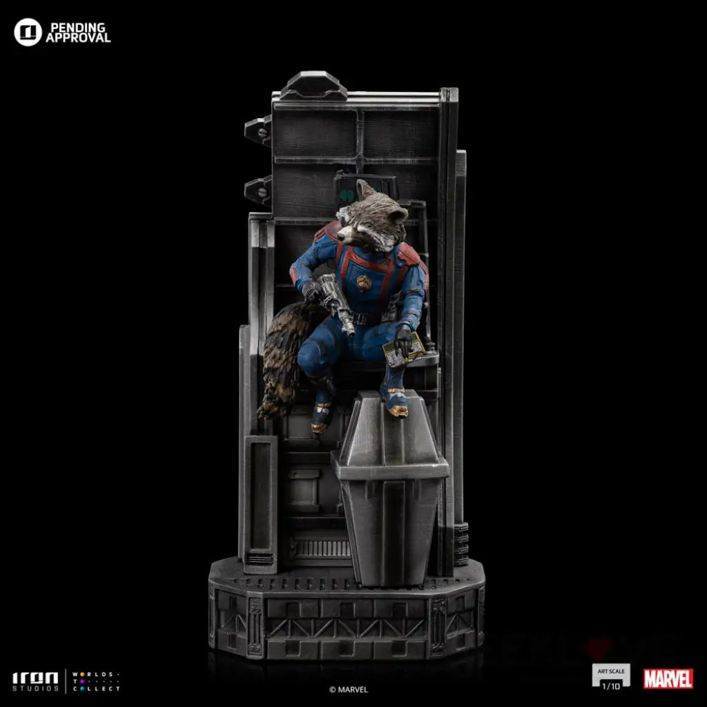 Guardians Of The Galaxy 3 - Rocket Raccoon 1/10 Art Scale Statue Figure