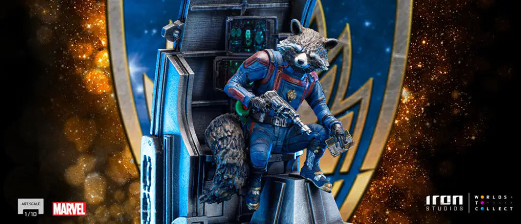 Guardians Of The Galaxy 3 - Rocket Raccoon 1/10 Art Scale Statue Figure