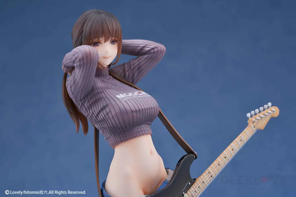 Guitar Girl Illustrated By Hitomio16 Preorder