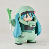 Gundam 45th x Hatsune Miku Zaku Costume (Hatsune Miku Ver.) Figure Prize Figure