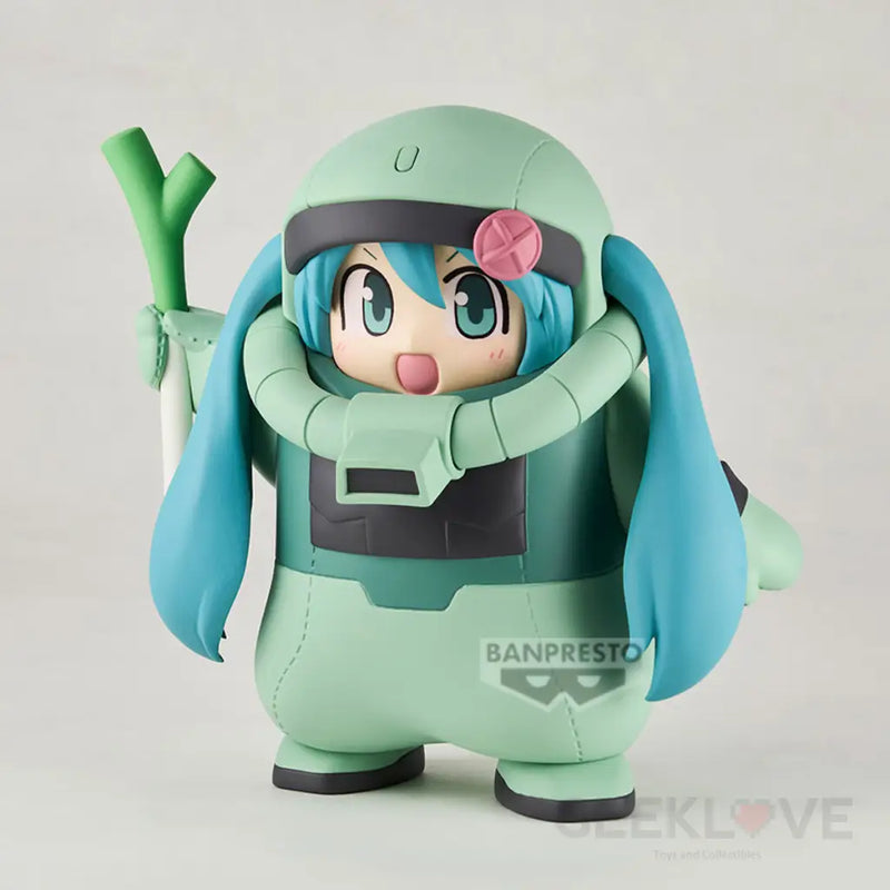 Gundam x Miku Zaku Costume Figure