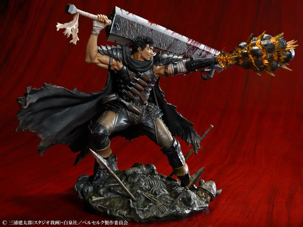 Guts Black Swordsman Ver. With Bonus Part. Scale Figure
