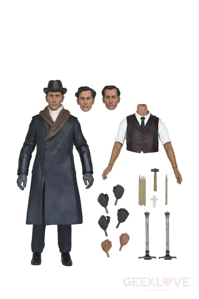 Hammer Films Horror of Dracula (1958) 7in Van Helsing Action Figure