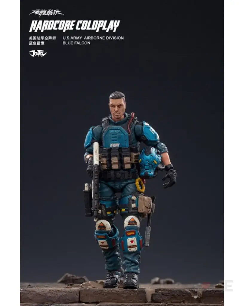 Hardcore Coldplay Blue Falcon 1/18 Scale Figure - GeekLoveph