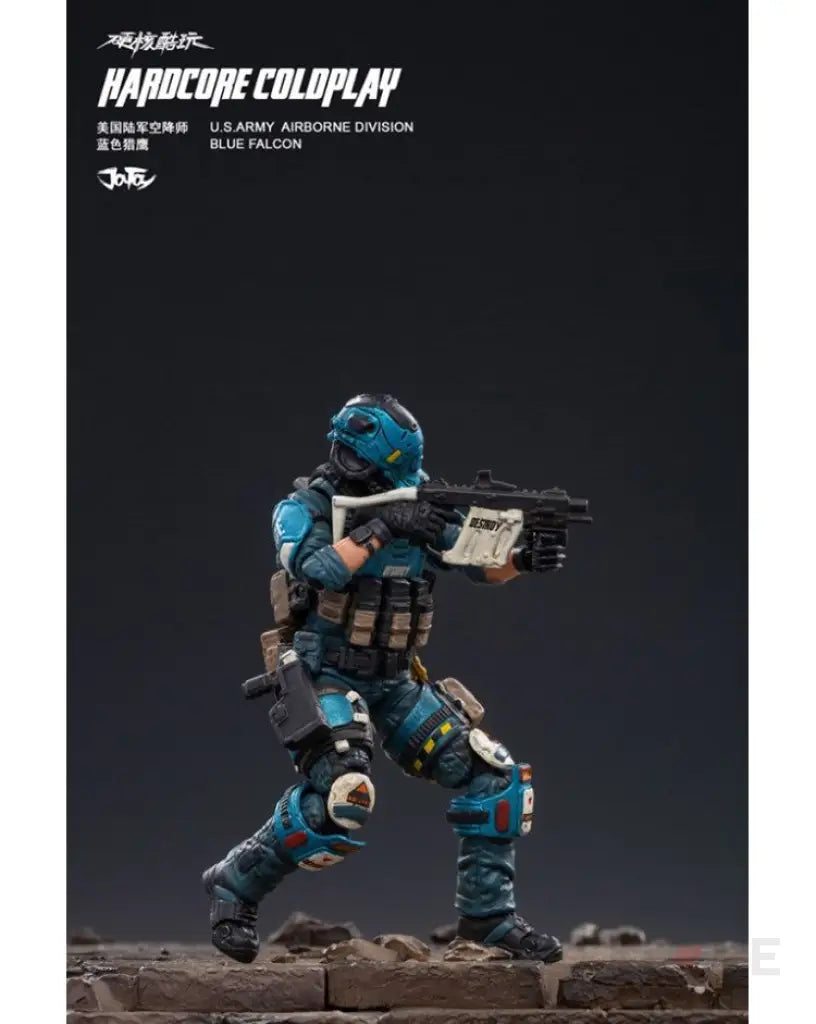 Hardcore Coldplay Blue Falcon 1/18 Scale Figure - GeekLoveph