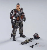 Hardcore Coldplay Skeleton Forces Double Sickle Squad + Helan 1/18 Scale Figure Set - GeekLoveph