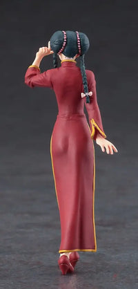Hasegawa Model Kit: Lynn Minmay (Chinese Dress) w/VF-1J Valkyrie - GeekLoveph