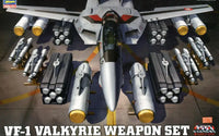 Hasegawa Model Kit: VF-1 Valkyrie Weapon Set - GeekLoveph