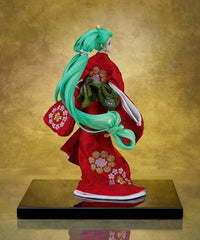 Hatsune Miku Beauty Looking Back Ver. Kyugetsu Collaboration Japanese Doll Scale Figure