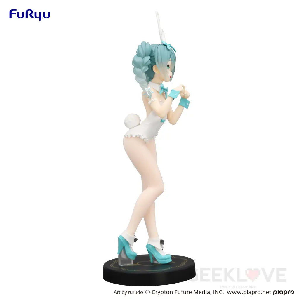 Hatsune Miku Bicute Bunnies Figure Rurudo White Color Ver. Prize