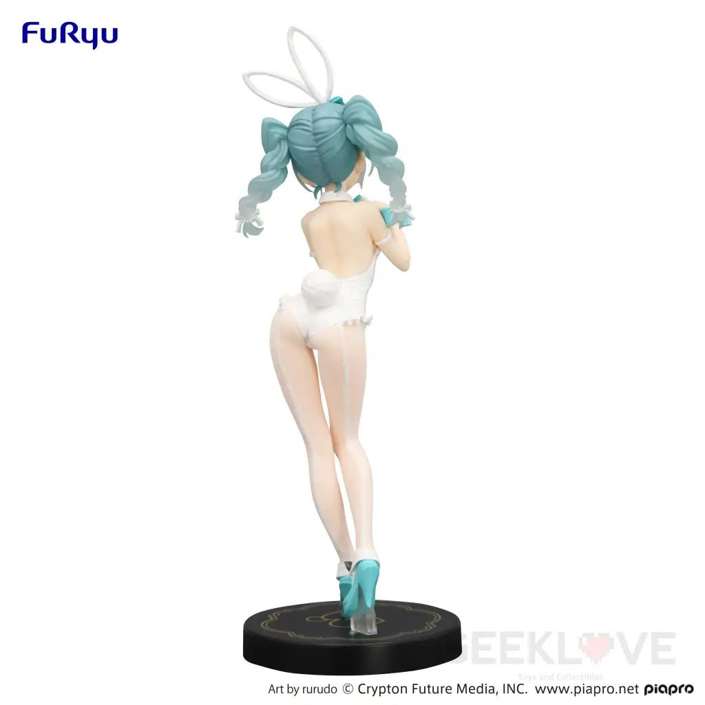 Hatsune Miku Bicute Bunnies Figure Rurudo White Color Ver. Prize