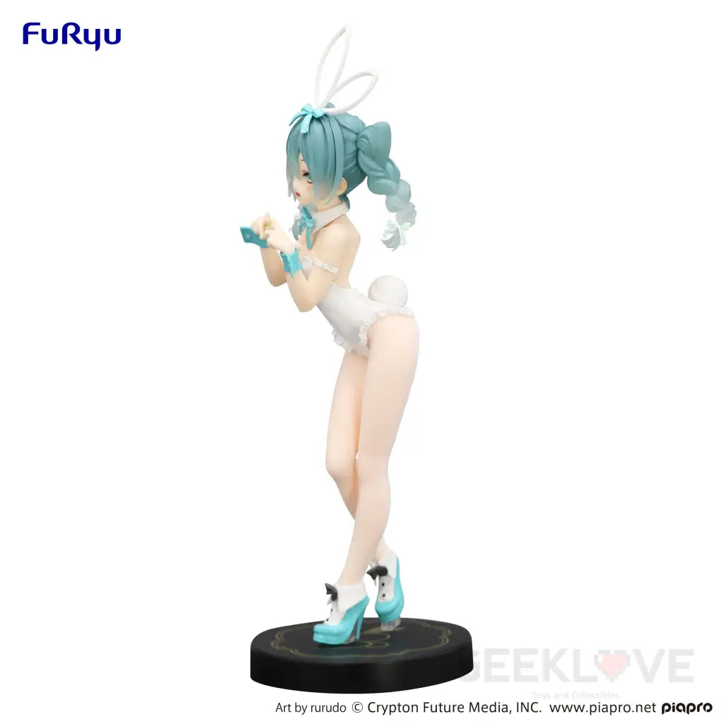 Hatsune Miku Bicute Bunnies Figure Rurudo White Color Ver. Prize