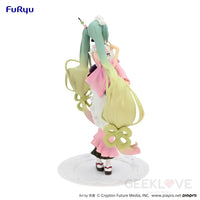 Hatsune Miku Exceed Creative Figure Matcha Green Tea Parfait Cherry Blossom Ver. Prize