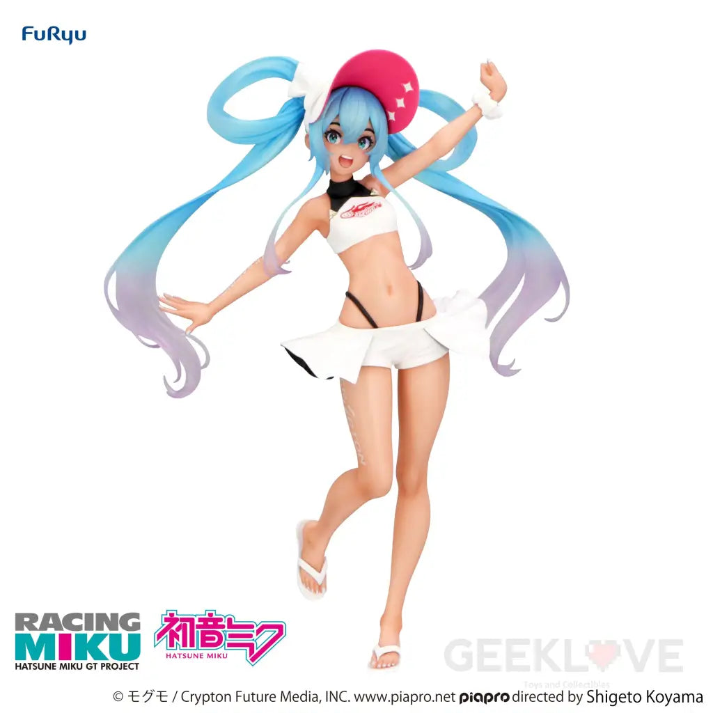 Hatsune Miku GT Project Trio-Try-iT Figure Racing Miku 2024 Summer Holiday ver. Prize Figure