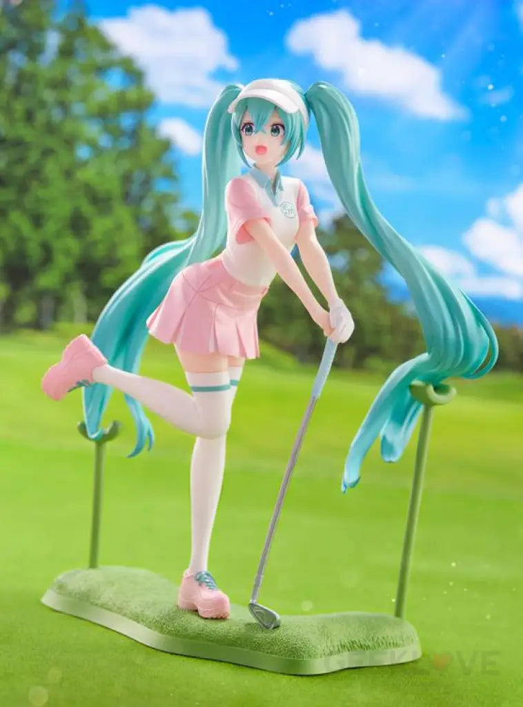 Hatsune Miku Holiday Memories Golf Prize Figure