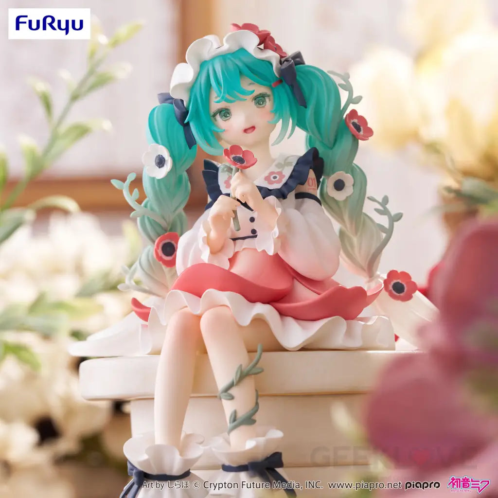 Hatsune Miku Noodle Stopper Figure Flower Fairy Anemone Prize