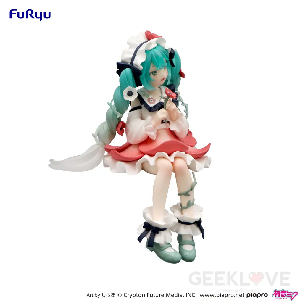 Hatsune Miku Noodle Stopper Figure Flower Fairy Anemone Prize