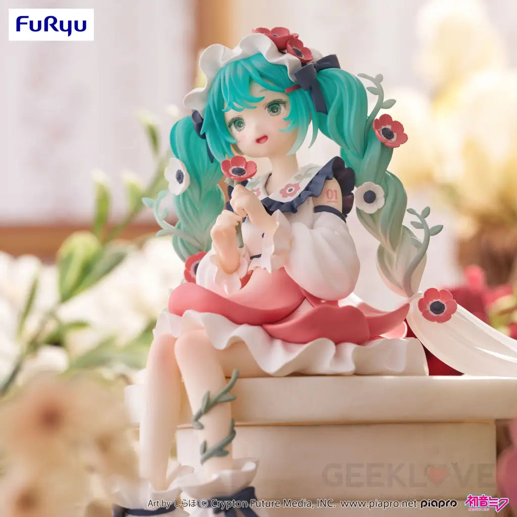 Hatsune Miku Noodle Stopper Figure Flower Fairy Anemone Prize